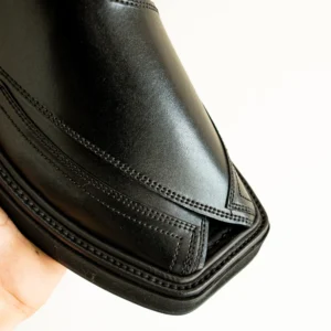 Black Kaptaan Peshawari Chappal