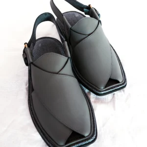 Charcoal Black Zalmi Chappal